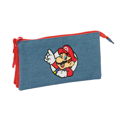 Super Mario triple pencil case Nerdscape
