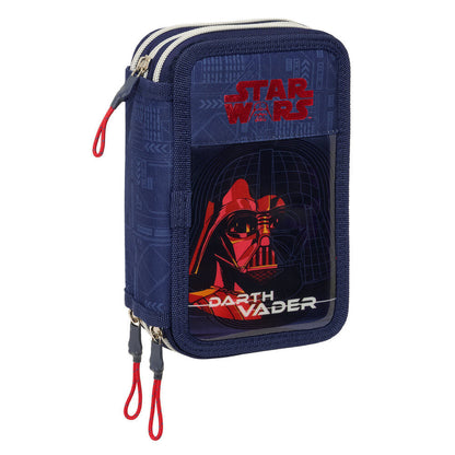 Star Wars Darth Vader triple pencil case 37pcs Nerdscape
