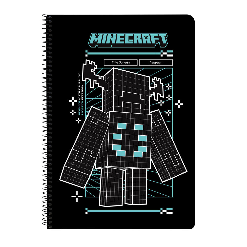 Minecraft Screen assorted A4 notebook Nerdscape