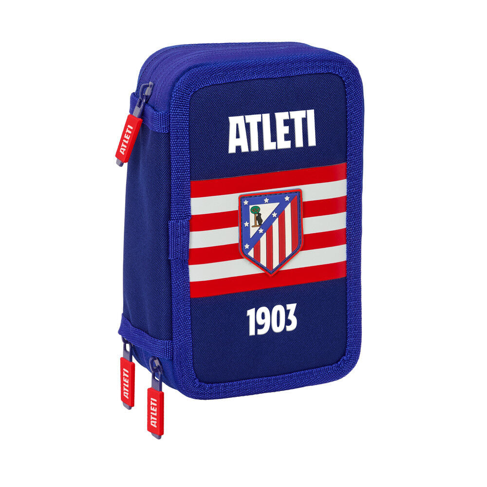 Atletico de Madrid triple pencil case 37pcs