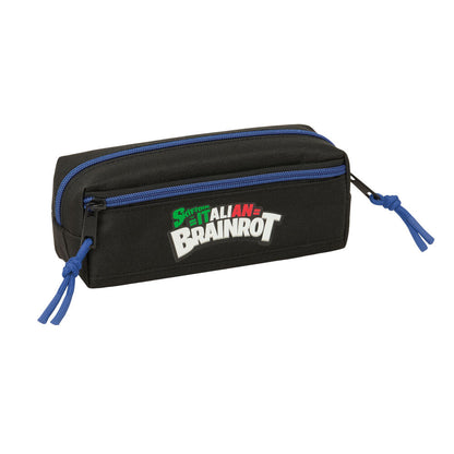 Brainrot triple pencil case