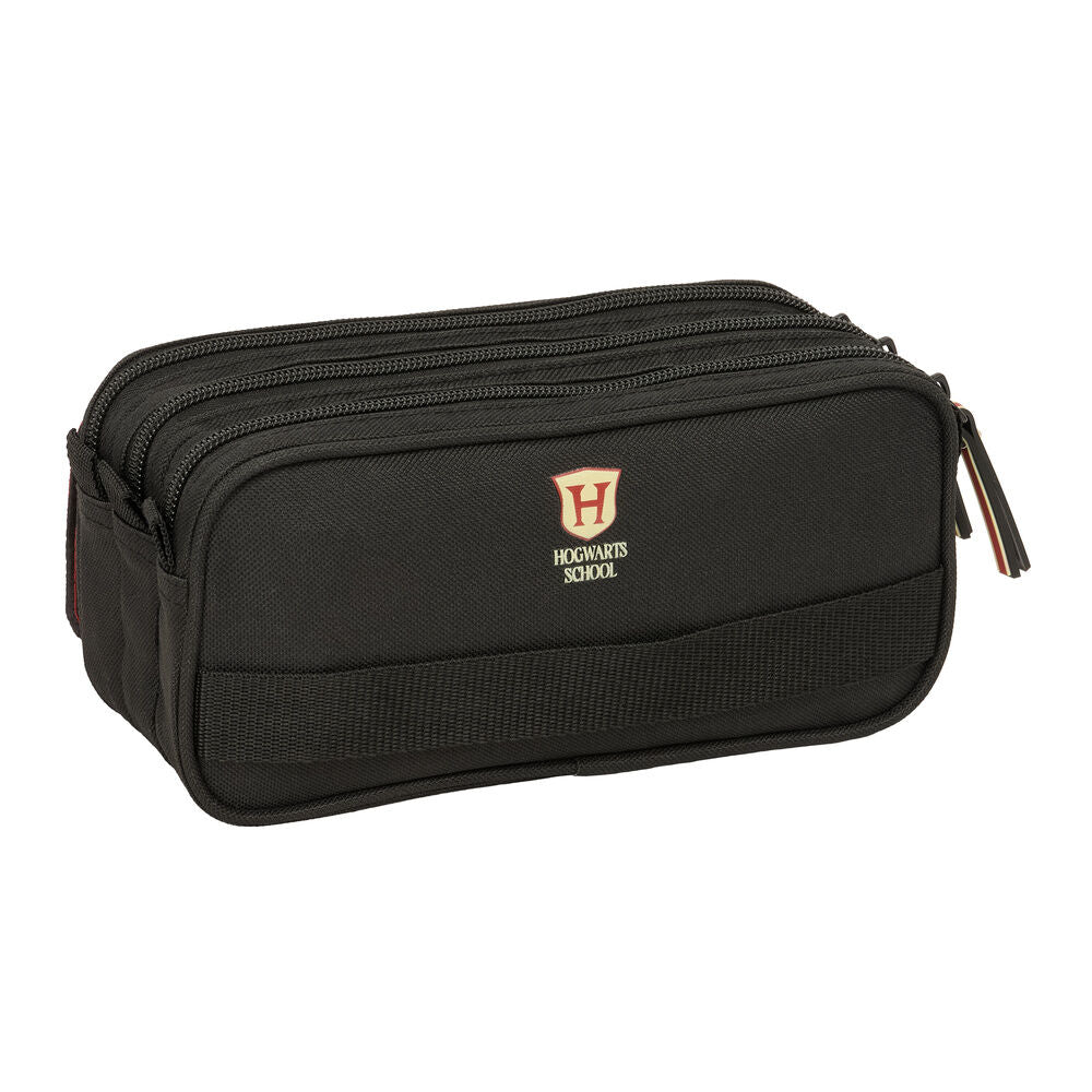 Harry Potter Hogwarts triple pencil case