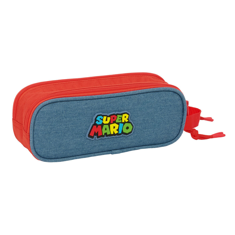 Super Mario double pencil case