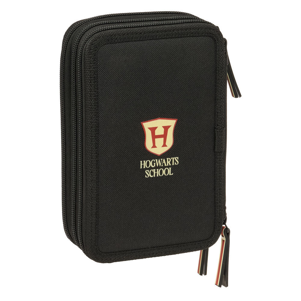 Harry Potter Hogwarts triple pencil case 37pcs Nerdscape