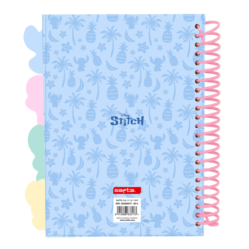 Disney Stitch A5 notebook