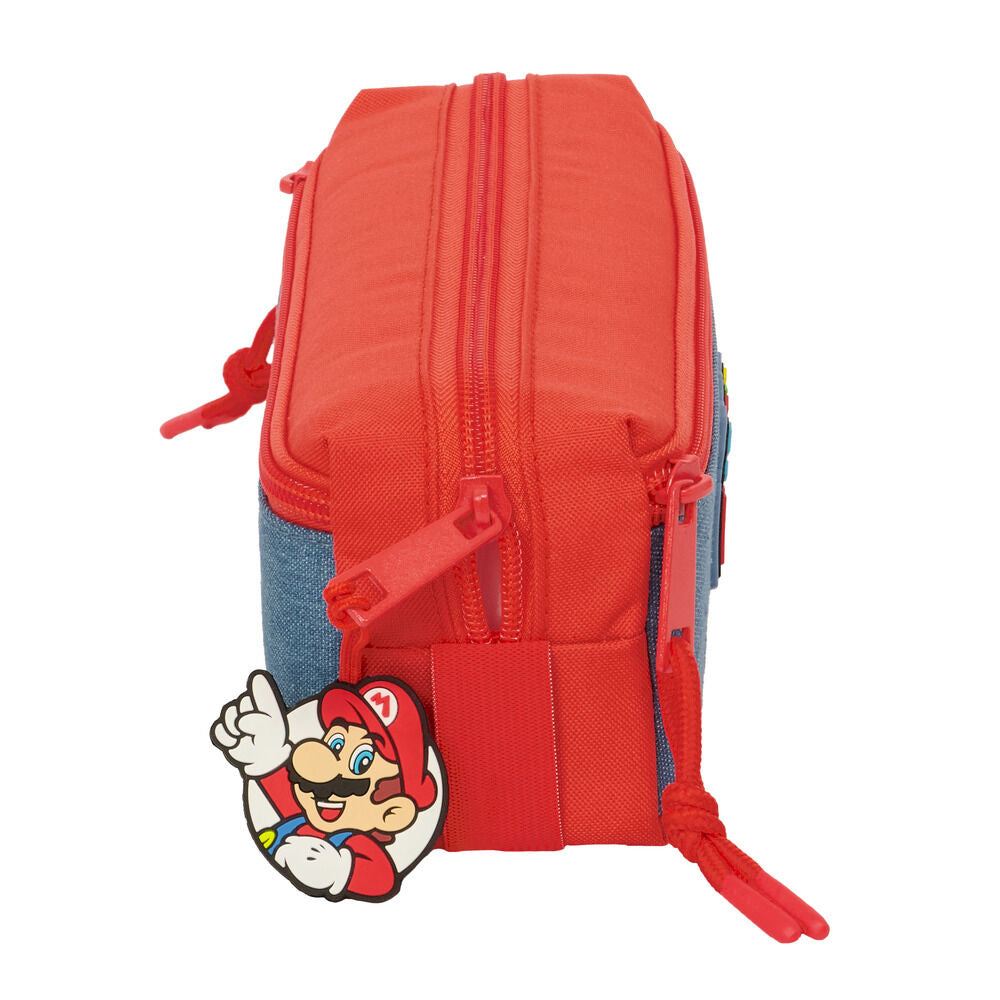 Super Mario triple pencil case Nerdscape
