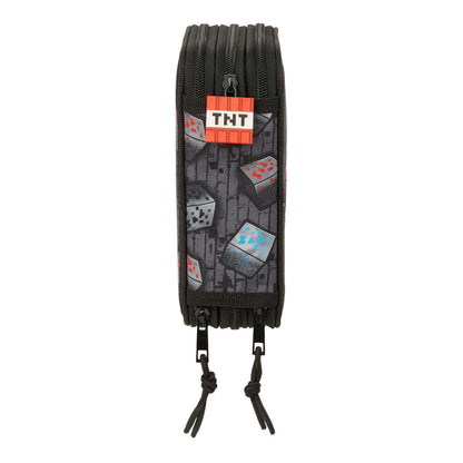 Minecraft Graffiti triple pencil case 37pcs Nerdscape