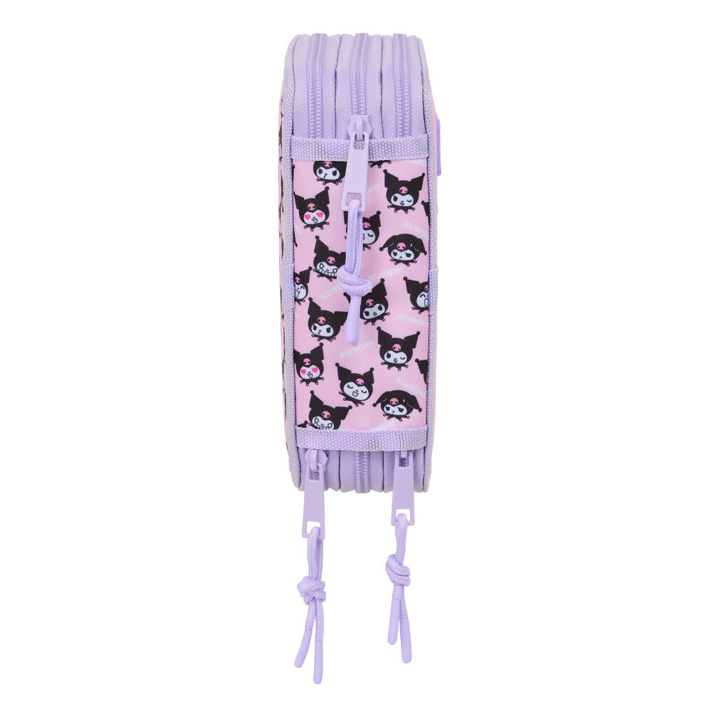 Hello Kitty Kuromi triple pencil case 37pcs