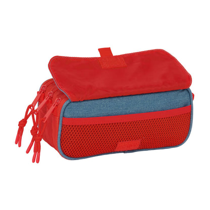 Super Mario triple pencil case