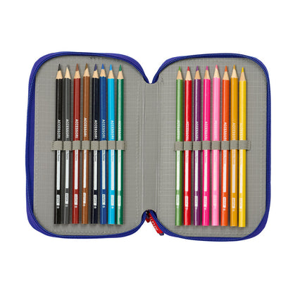 Atletico de Madrid triple pencil case 37pcs