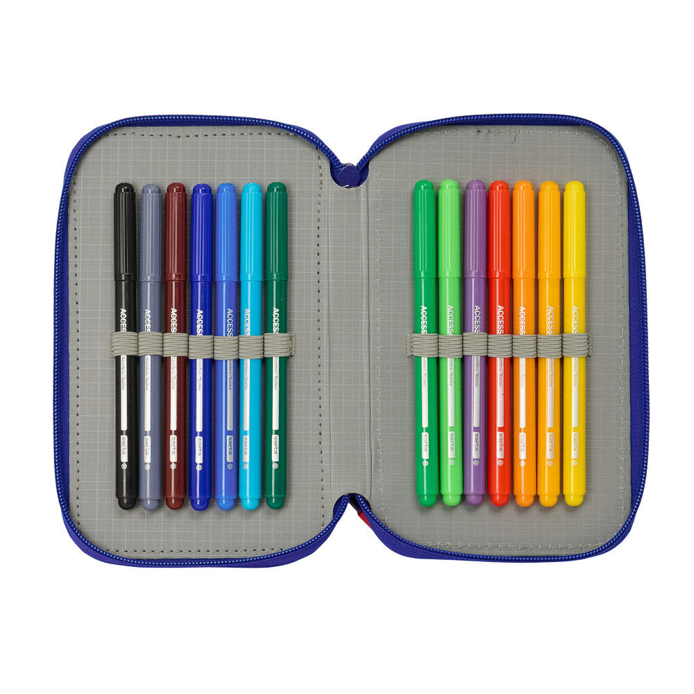 Atletico de Madrid triple pencil case 37pcs