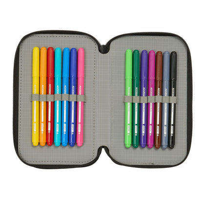 Star Wars Mandalorian & Grogu triple pencil case 37pcs