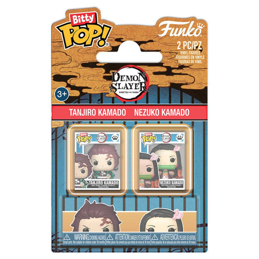 Bitty POP! pack 2 Demon Slayer Tanjiro & Nezuko