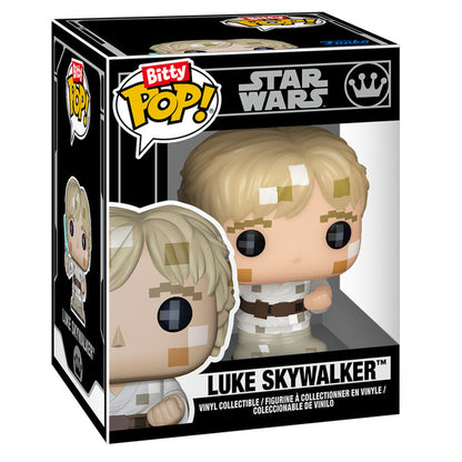 Bitty POP figure Star Wars 8 Bit Luke Skywalker & Arcade Case
