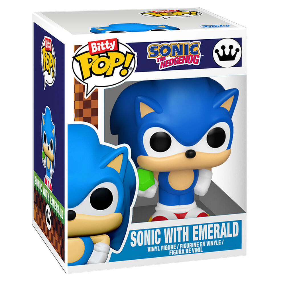 Bitty POP Boxes figure Sonic The Hedgehog Sonic 2 diorama Set
