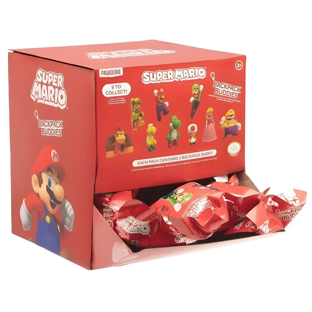 Super Mario Mistery Backpack Buddies assorted Nerdscape