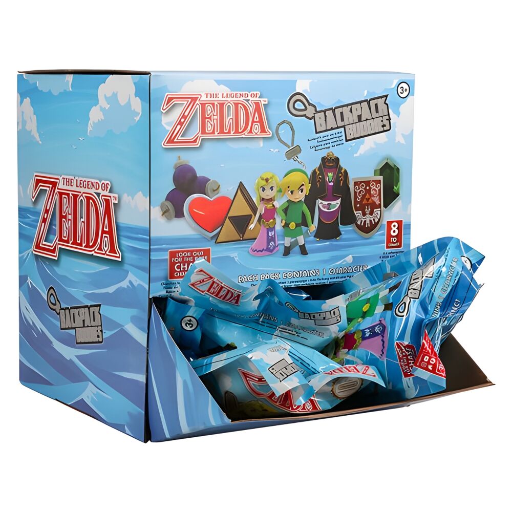 The Legend of Zelda Mistery Backpack Buddies assorted Nerdscape