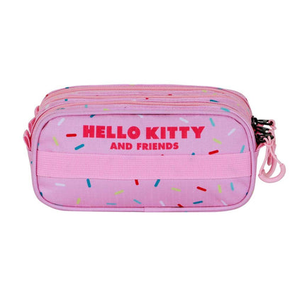 Hello Kitty triple pencil case