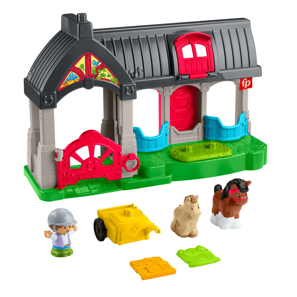 Little People Collector Friendly Horses Stable