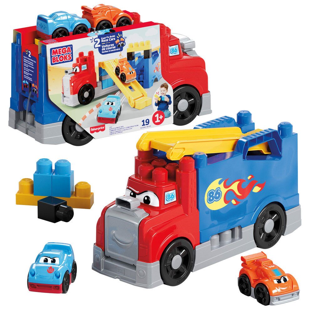 MEGA Bloks Build & Race Rig 19pcs