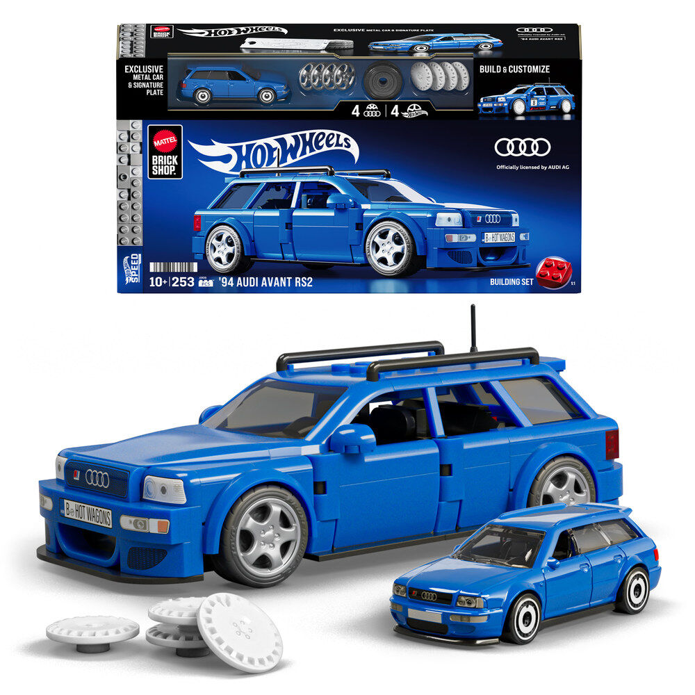 Hot Wheels Audi RS2 Speed construction set