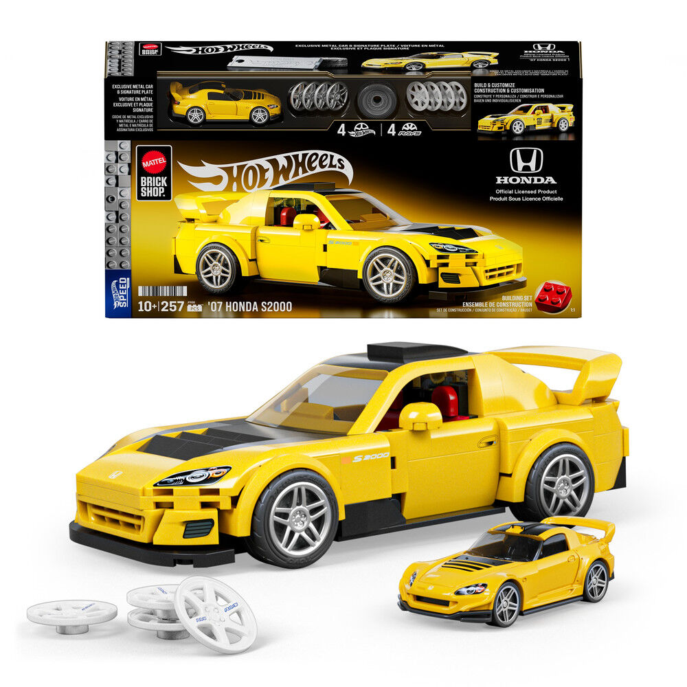 Hot Wheels HONDA S2000 Speed construction set