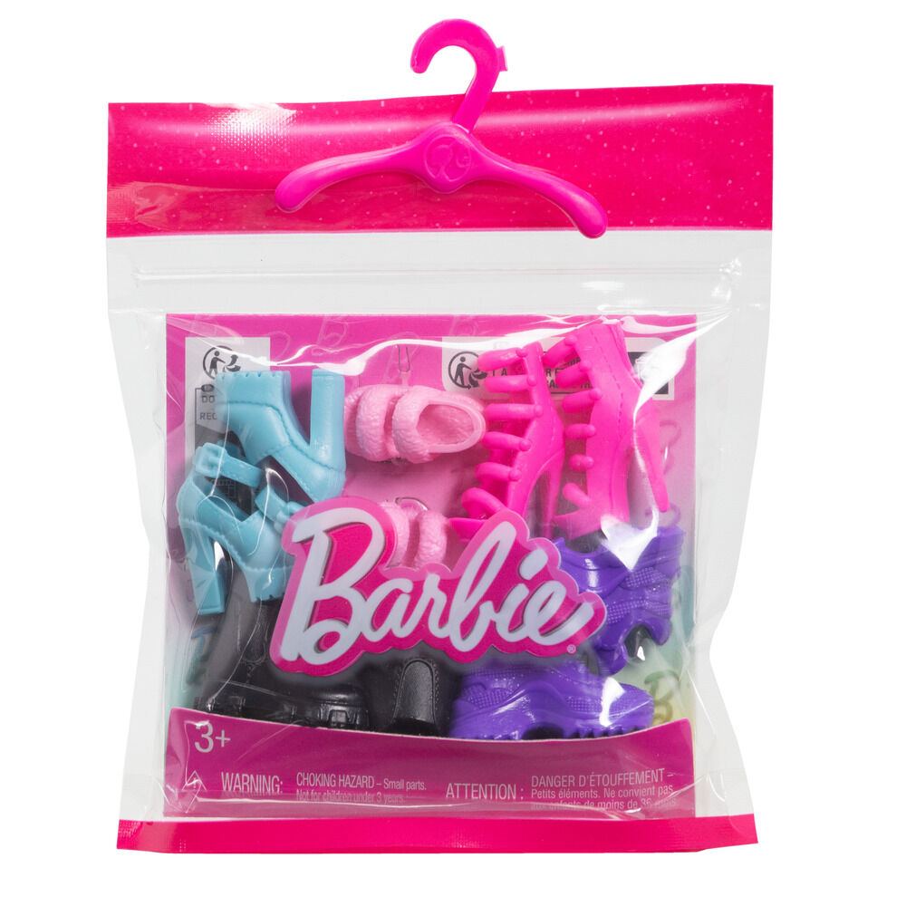 Barbie set 5 assorted shoes Nerdscape