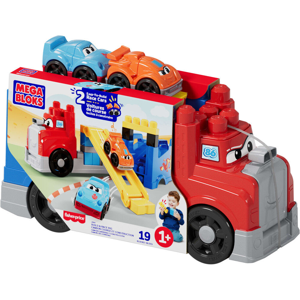 MEGA Bloks Build & Race Rig 19pcs
