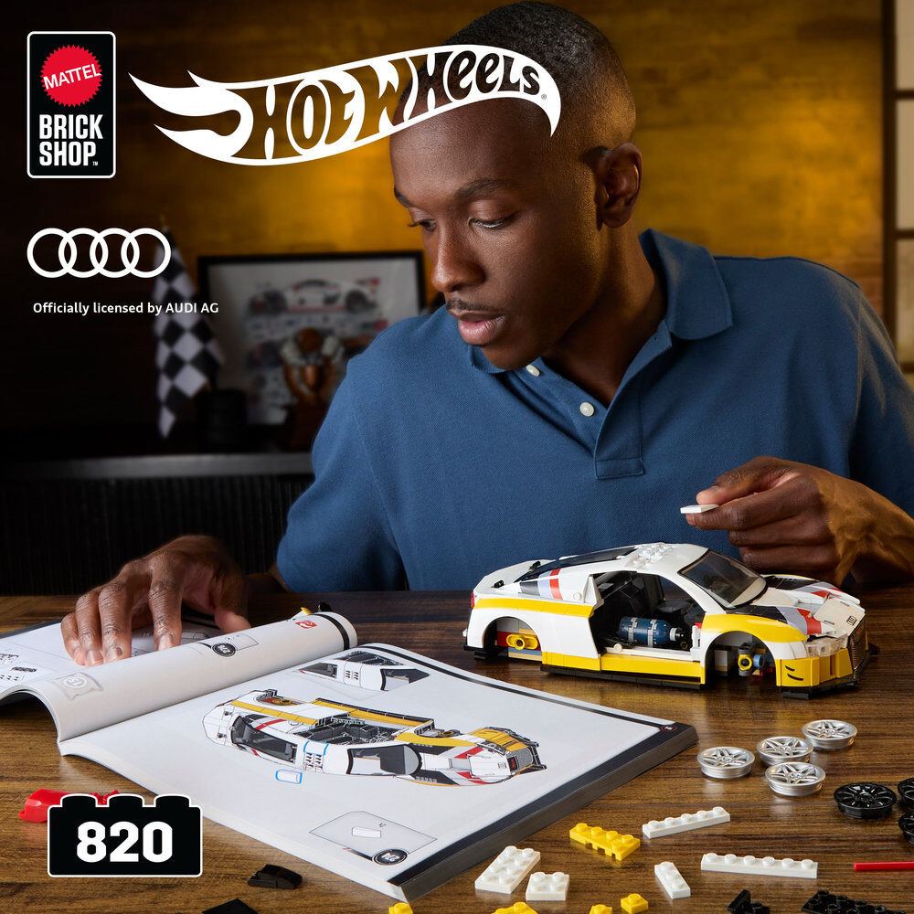 Hot Wheels Audi R8 LMS Elite construction set