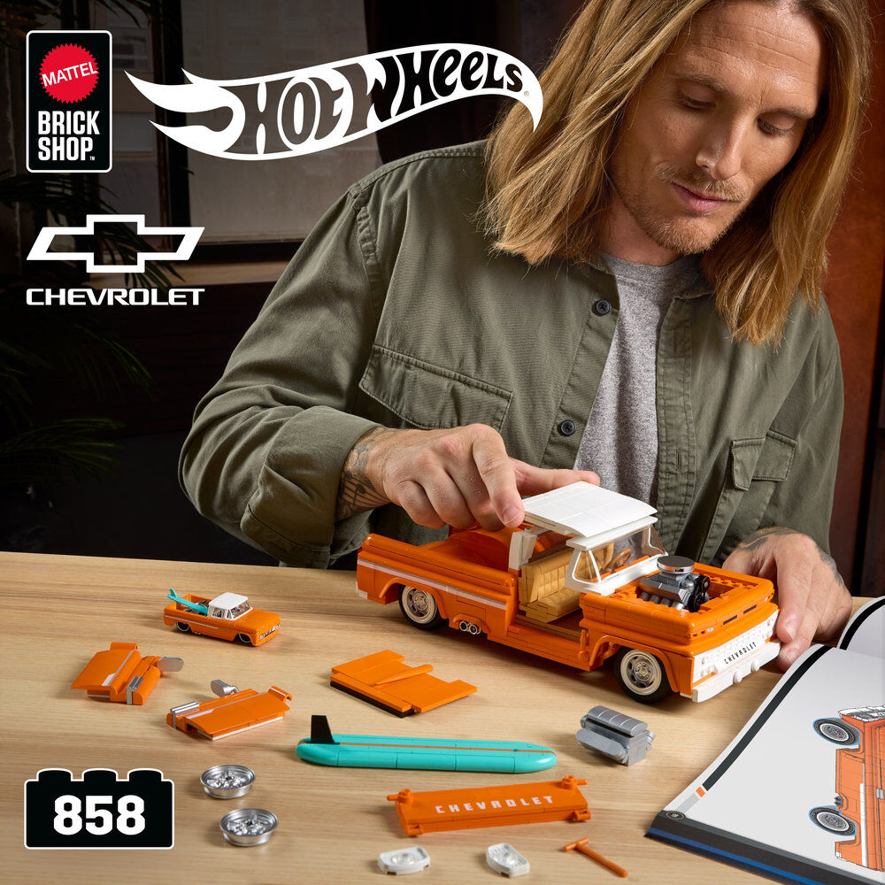 Hot Wheels 62 Chevy Pickup Elite construction set