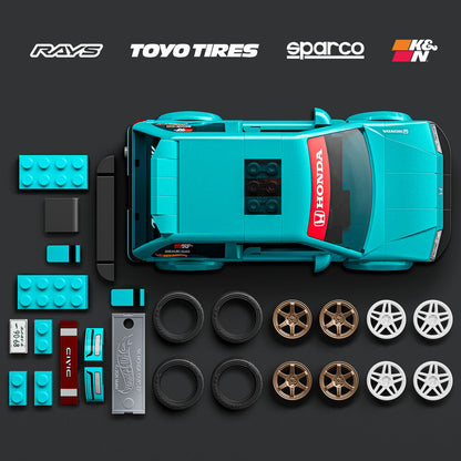 Hot Wheels HONDA Civic Speed construction set