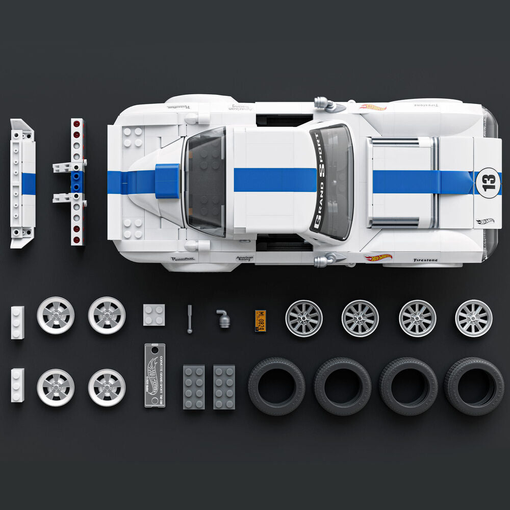 Hot Wheels Corvette Grand Sport Elite construction set
