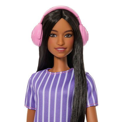Barbie Purple Stripes doll