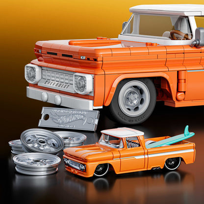 Hot Wheels 62 Chevy Pickup Elite construction set