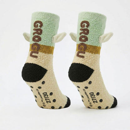 Star Wars The Mandalorian Baby Yoda anti-slip socks Nerdscape