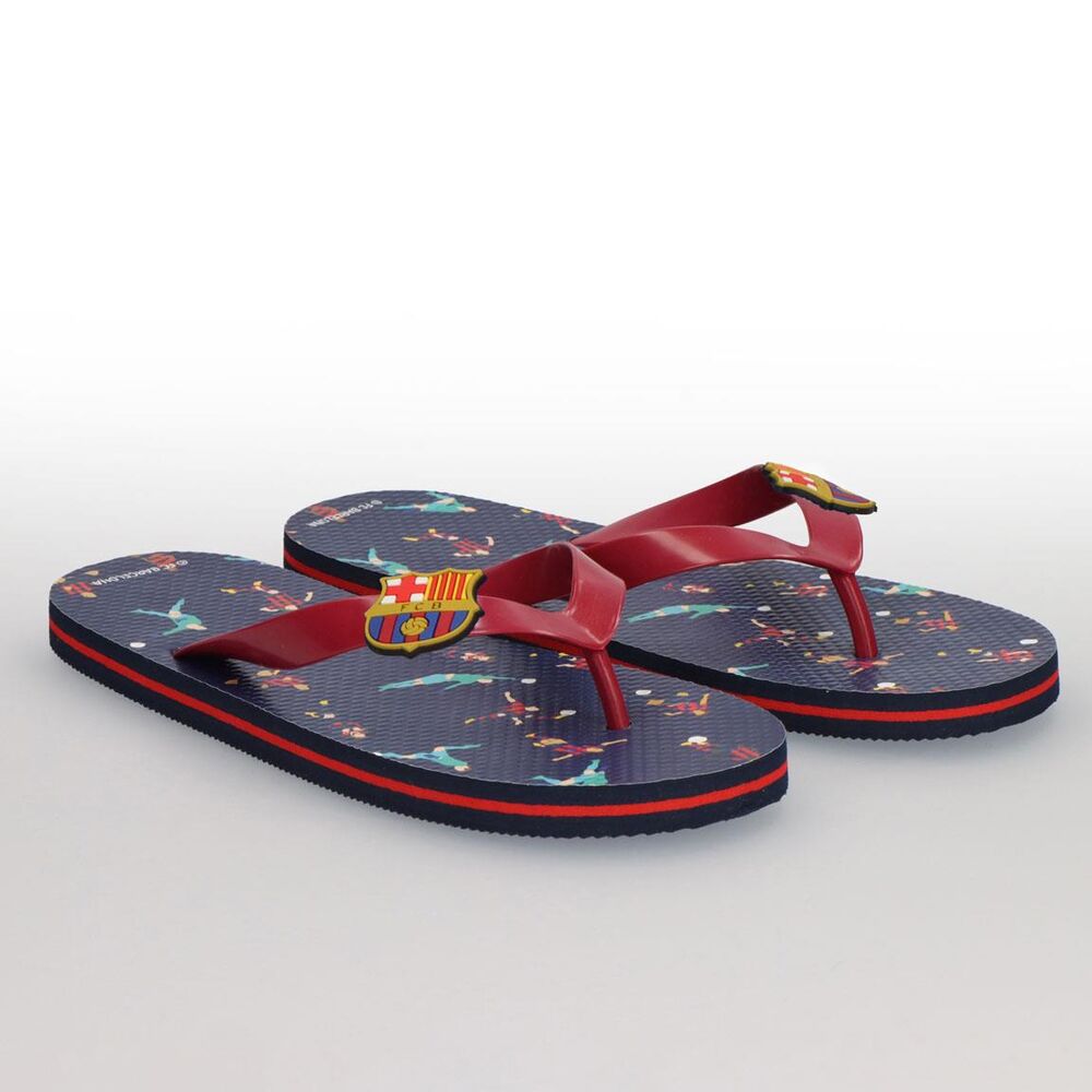 F.C. Barcelona flip-flops