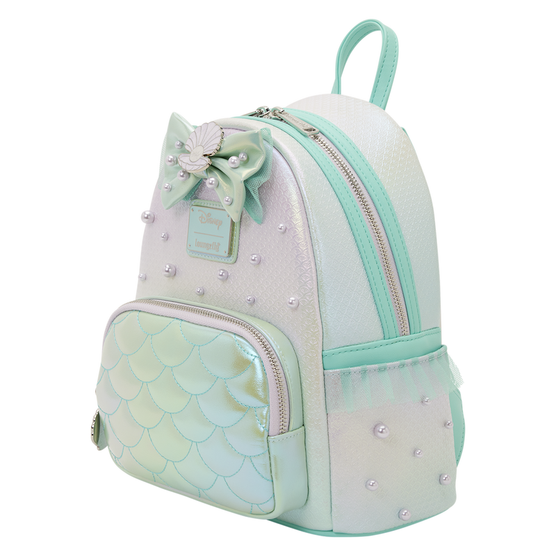 Loungefly Disney The Little Mermaid Iridescent Pearl backpack 26cm Nerdscape