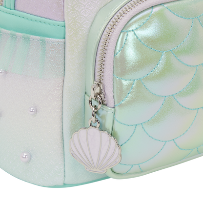 Loungefly Disney The Little Mermaid Iridescent Pearl backpack 26cm Nerdscape