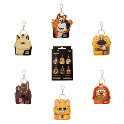 Loungefly Disney Pixar Dogs & Cats assorted Mystery mini backpack keychain Nerdscape