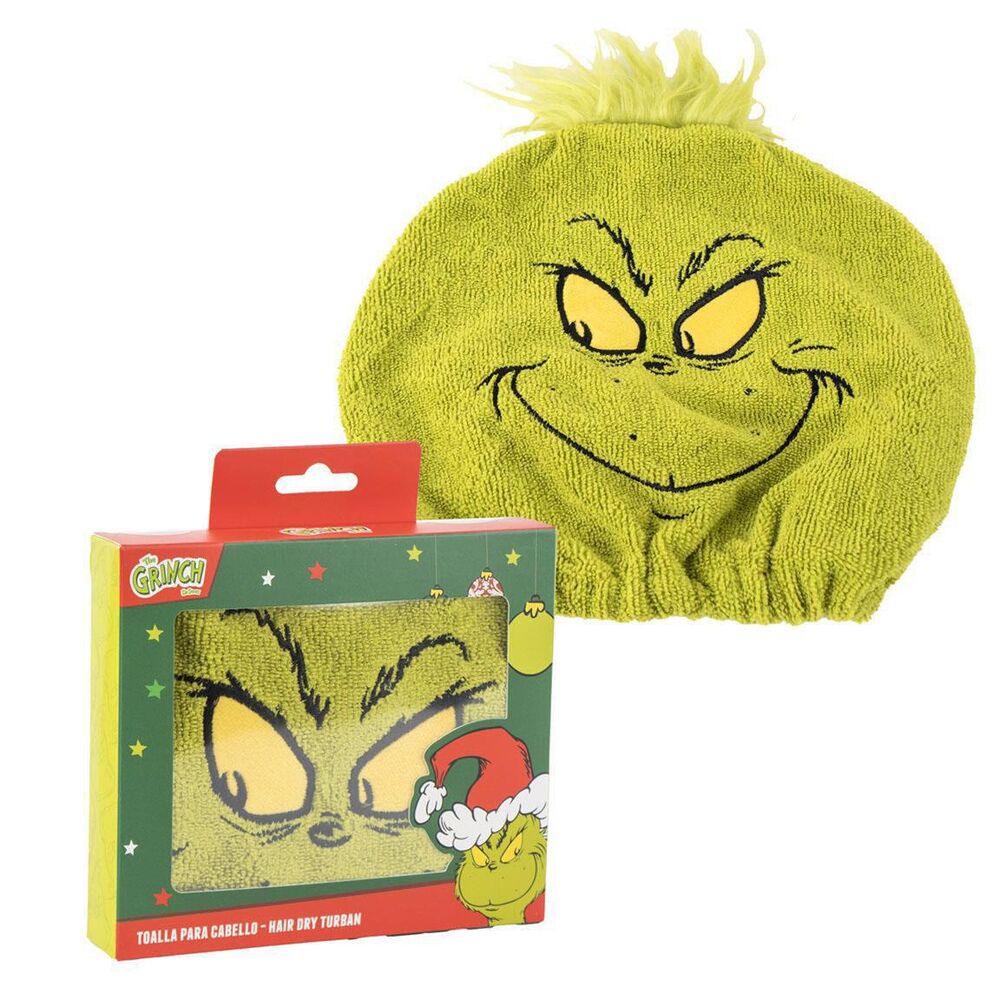 The Grinch Hair towel Nerdscape
