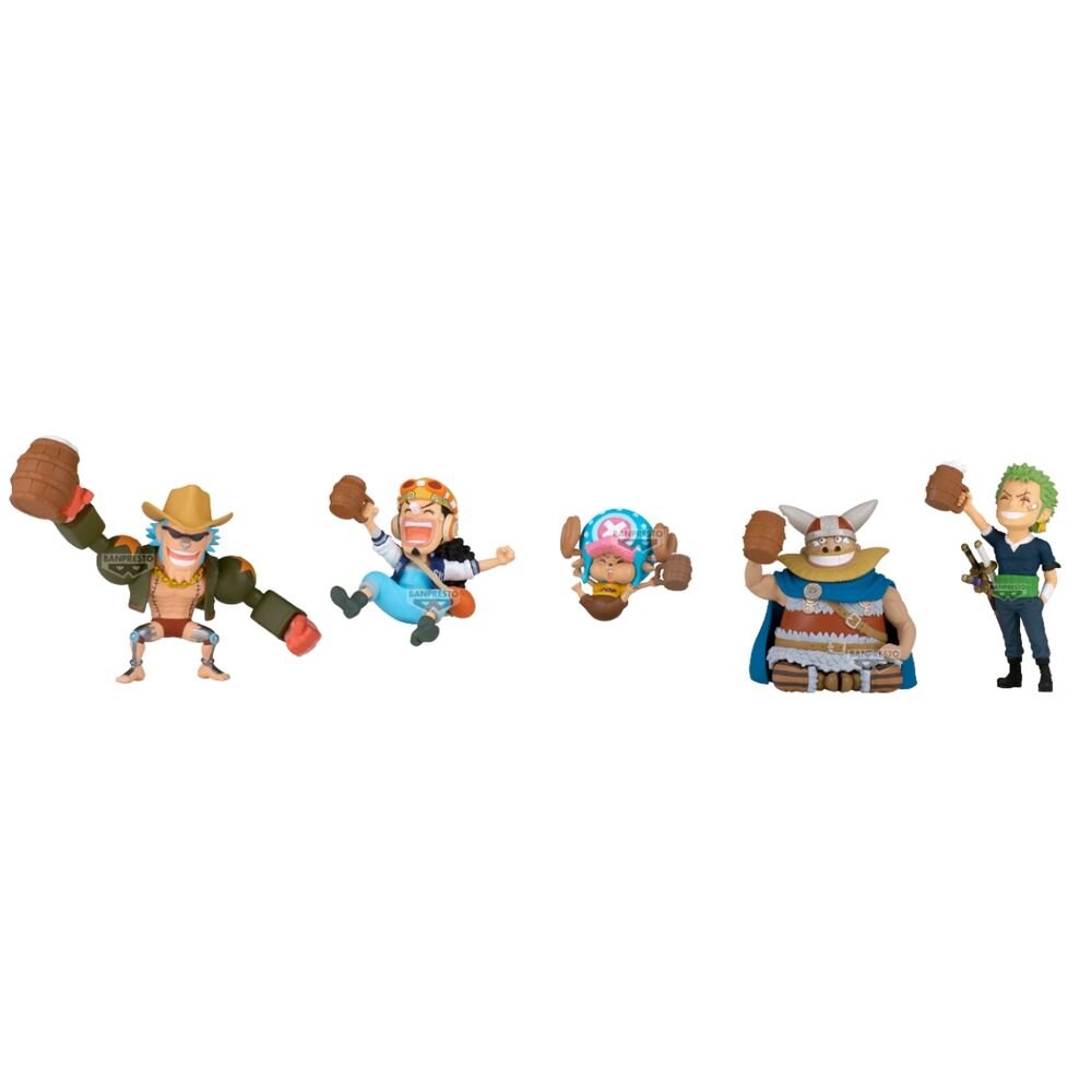 One Piece World Collectable Figure Banquet 2 Characters assorted figure 7cm