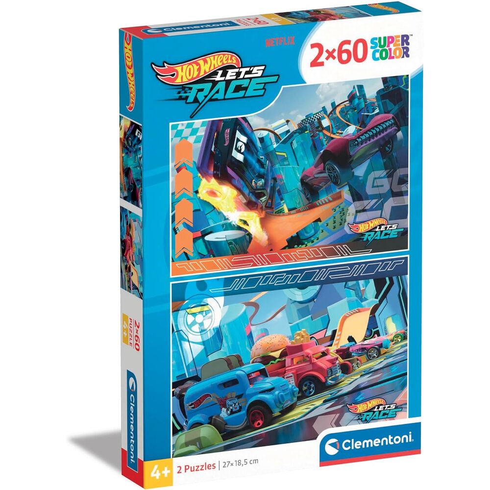 Hot Wheels puzzle 2x60pcs Nerdscape