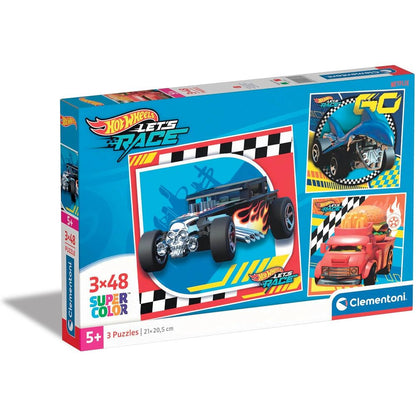 Hot Wheels puzzle 3x48pcs Nerdscape