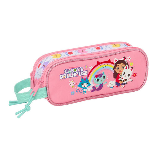 Gabby's Dollhouse double pencil case