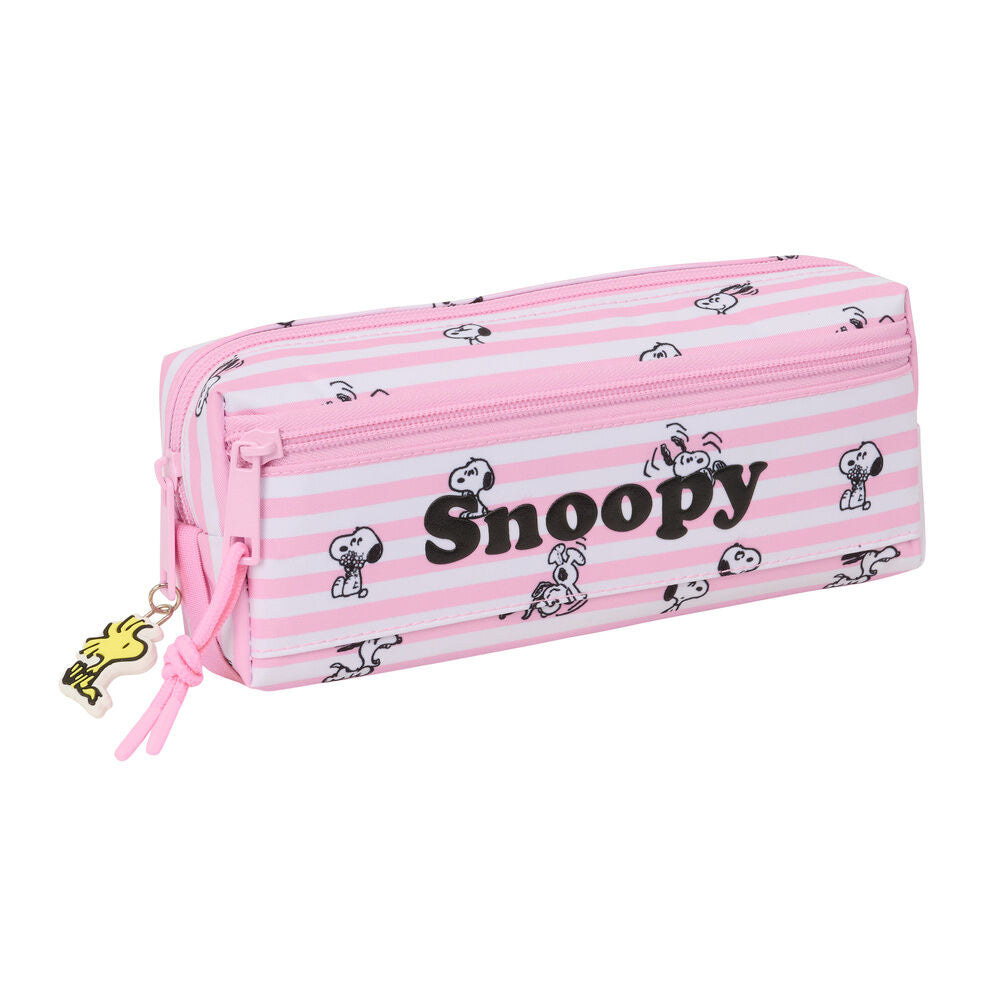 Snoopy triple pencil case Nerdscape