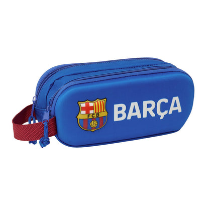 F.C. Barcelona 3D double pencil case