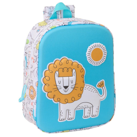 Lion 3D backpack 27cm
