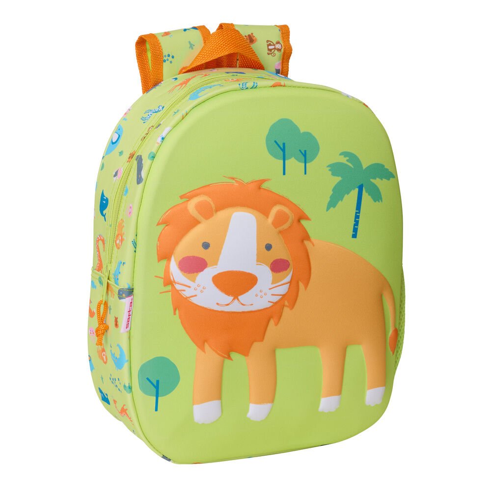 Lion 3D backpack 33cm