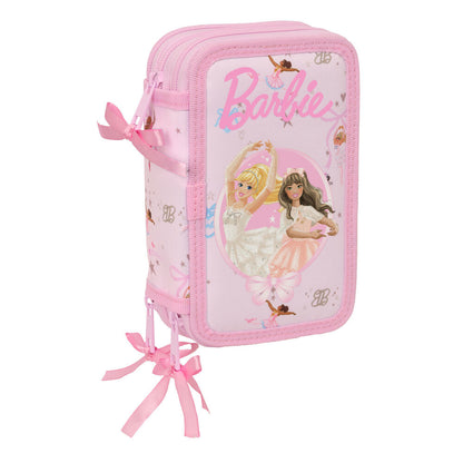 Barbie Ballet triple pencil case 37pcs