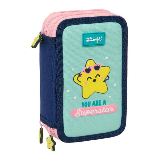 Mr. Wonderful Star triple pencil case 37pcs Nerdscape